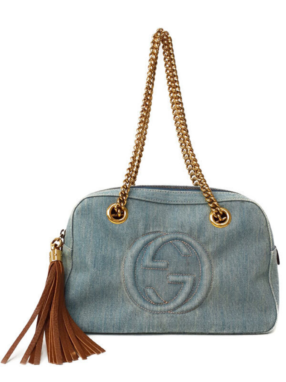 Gucci Soho Double Chain Shoulder Bag